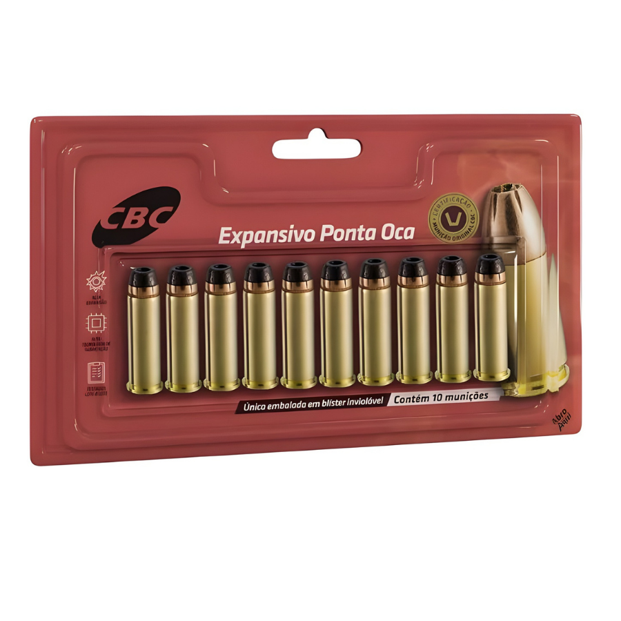 MUNIÇÃO CBC .38 SPL CHOG 158GR